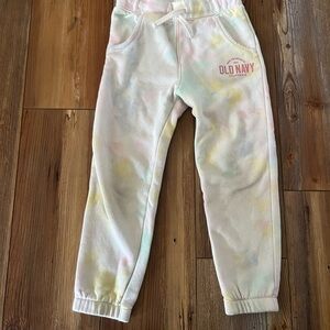 ⭐️Bundle 5 for $30 - Old Navy Pastel Tie-Dye Fleece Joggers